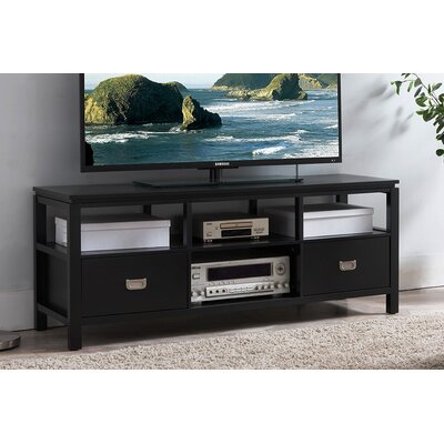 Bordonaro 60" Wood TV Stand Entertainment Center with Storage by Winston Porter