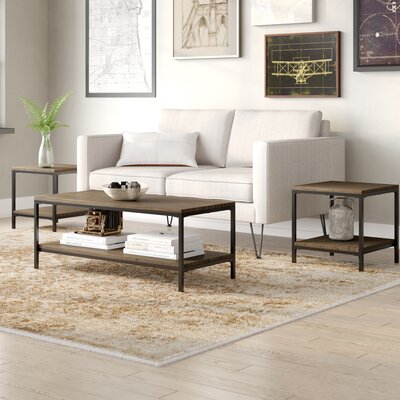 Holford 3 Piece Coffee Table Set by Zipcode Design