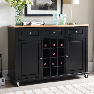 Edney Wine Rack Sideboard Buffet Server Console Table With Storage