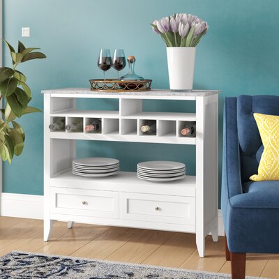 Kinch Buffet Display Console Table With Wine Storage