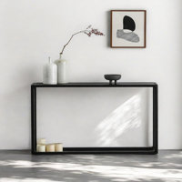 Minimalist Solid Wood Console Table by interanest