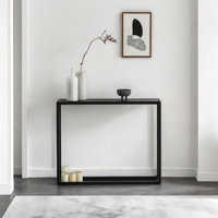 Minimalist Solid Wood Console Table by interanest
