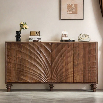Four-Door Entrance Cabinet Sideboard by interanest