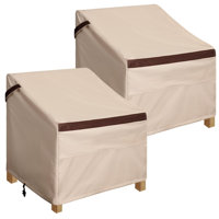 Patio Chair Cover 2pcs/set by Arlmont & Co.