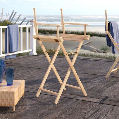 Craighead Folding Director Chair by Ivy Bronx