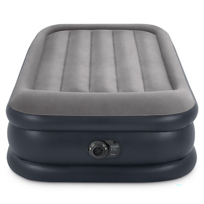 Intex 16.5" Dura-Beam Plus Air Mattress with Built-In Electric Pump by Intex