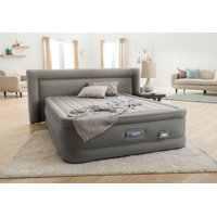 Intex PremAire Dream Support Fiber Tech Air Mattress with Built-In Pump by Intex