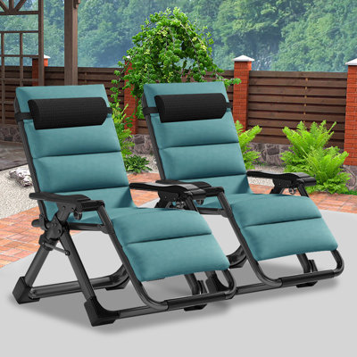 Heavy Duty Reclining Chairs Zero Gravity Chair, Comfortable Body Curve, Say Goodbye to Pain by JTANGL