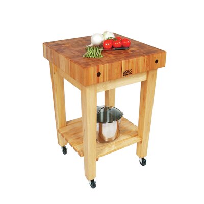BoosBlockPrep Table Butcher Block by John Boos
