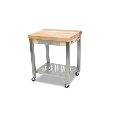 Cucina Prep Table with Butcher Block Top by John Boos