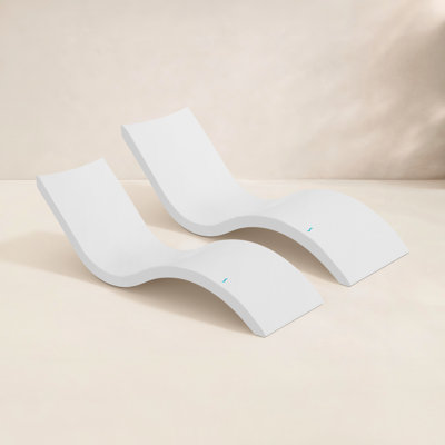 Ledge Lounger Signature In Pool Chaise Lounge (2) by Ledge Lounger