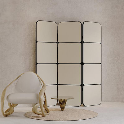 Modern Minimalist Cream Screen by Sleek Surface Designs