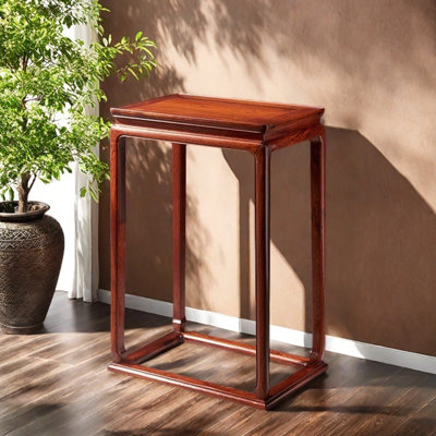 Flower rack Chinese living room flowers a few pot by Sleek Surface Designs