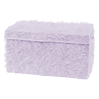 Rose Pink Storage Fabric Toy Box By Sweet Jojo Designs by Sweet Jojo Designs