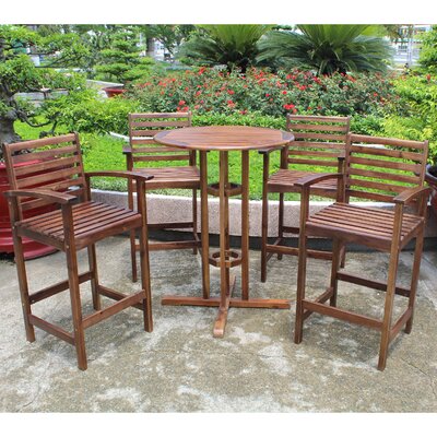 Michaela 5 Piece Bar Height Dining Set