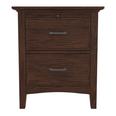 Moradian Modern 2 Drawer Nightstand by August Grove