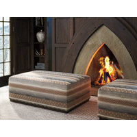 Sterling Ottoman by Barclay Butera