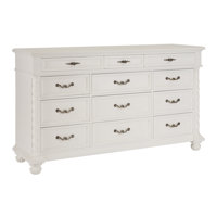 Villa Blanca Aegean 12 Drawer 74" W Triple Dresser