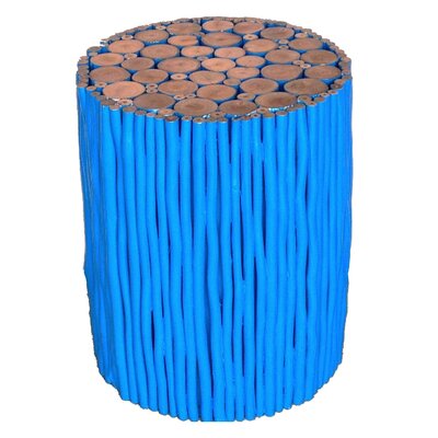Solid Wood Accent Stool by Asian Art Imports