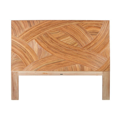 Swirl Rattan Headboard by David Francis Furniture