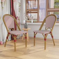 Sheley Outdoor Dining Side Chair by Dovecove
