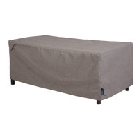 Modern Leisure Garrison Patio Ottoman/Coffee Table/Fire Pit Cover, 48"L x 25"W x 18"H, Granite by Modern Leisure