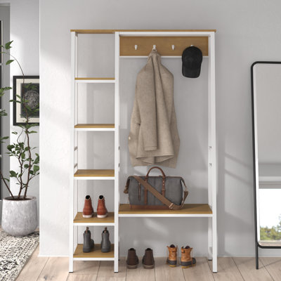 Gabby Hall Tree White by Trent Austin Design