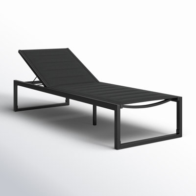 Armando Outdoor Aluminum Chaise Lounge by AllModern