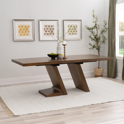 Pamphile Dining Table With Leaf by Wade Logan