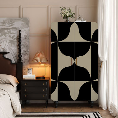 Retro painted storage wardrobe by KANGLY