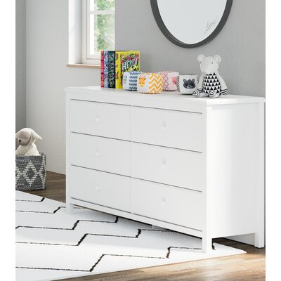 Alpine 6 Drawer Double Dresser by Storkcraft