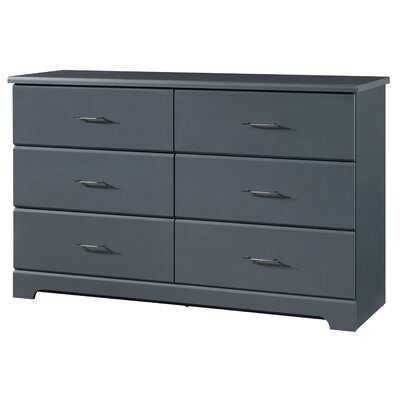 Brookside 6 Drawer Double Dresser by Storkcraft