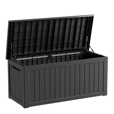 230 Gallon Resin Large Deck Box by KAMABOKO-US