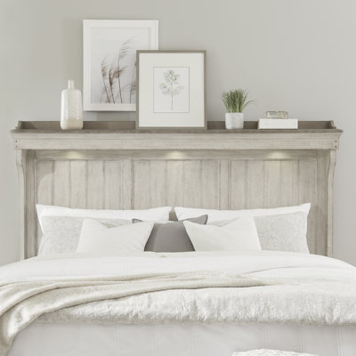 Cathleen Headboard w/ Touch LED Lighting by Laurel Foundry Modern Farmhouse
