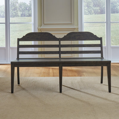 Trelawny Ladder Back Bench by Canora Grey