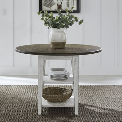 Catriel Drop Leaf Dining Table by Rosalind Wheeler