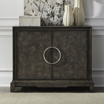 Silvestre 2 Door Accent Cabinet w/ Adjustable Shelves by Canora Grey