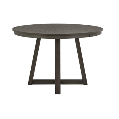Cipolla Wood Finish Fixed Top Round Dining Table - 47" by Gracie Oaks