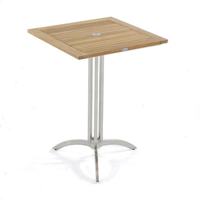 Westminter Teak Square 30" L x 30" W Table by Westminster Teak