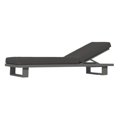 Fitz Roy Outdoor Multi-Position Lounger With Sunbrella Cushions