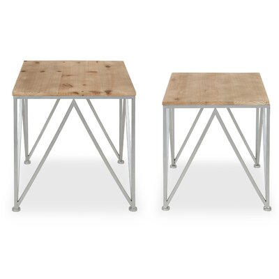 Edmondson End Table by Rosecliff Heights