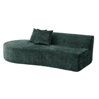 Harrill 45"W No Assembly Required Compressed Cloud Sofa by Latitude Run