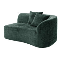 Harrill 86"W No Assembly Required Compressed Cloud Sofa