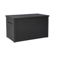 Keter Java 230 Gallon XXL Durable Resin Outdoor Storage and Organization Deck Box Ideal For Garden Patio Furniture and Supplies by Keter