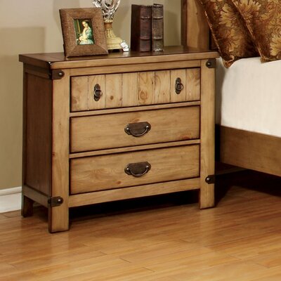 Cedartown 3-drawer Nightstand by The Twillery Co.