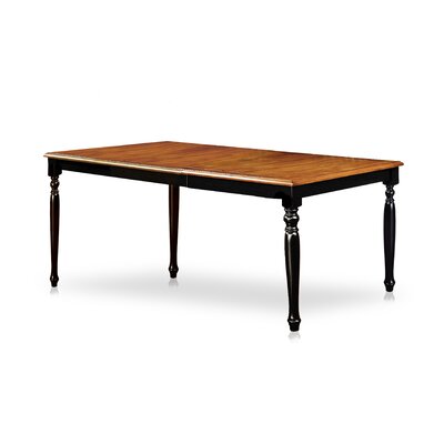 Nickelsville Extendable Solid Oak Dining Table by The Twillery Co.