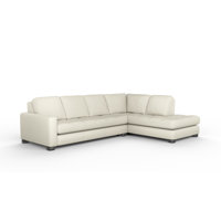 Brooklyn 100% Full Top Grain Leather Sectional by Leather Creations