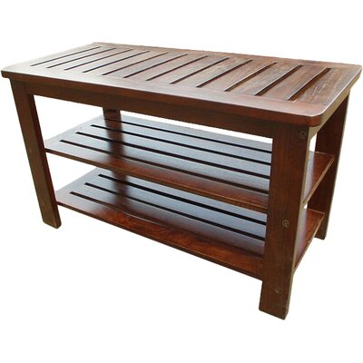 Sartell Wood Storage Bench by Latitude Run