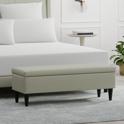 Upholstered Storage Bench by Latitude Run