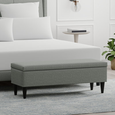Upholstered Storage Bench by Latitude Run